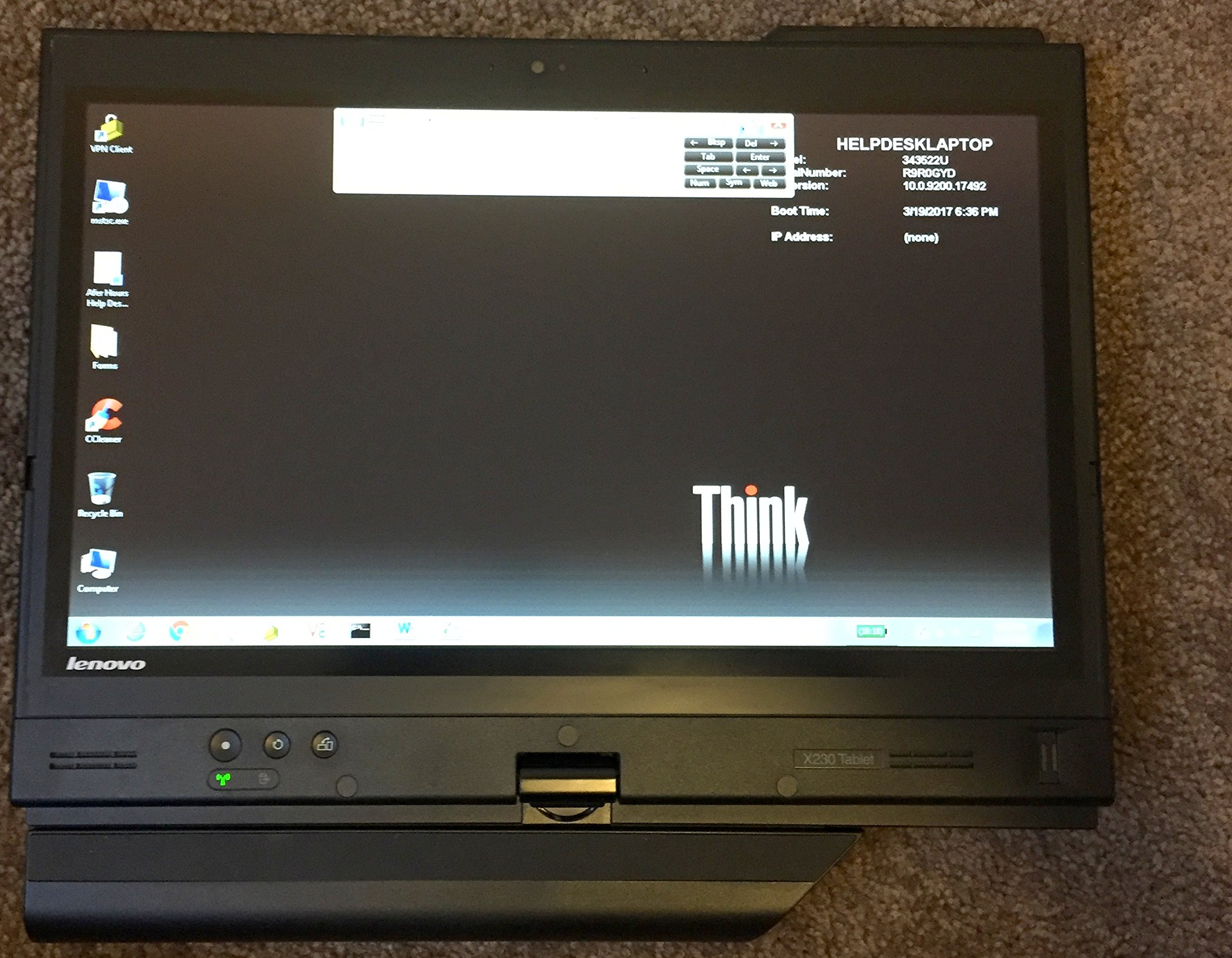 Amazon.com : Lenovo ThinkPad X230 Tablet 343522U 13-Inch LED HD PC
